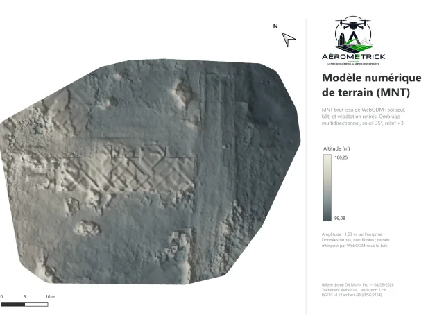 modéle numérique de terrain