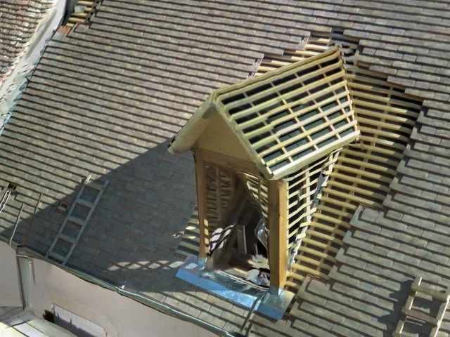 zoom lucarne modéle 3D